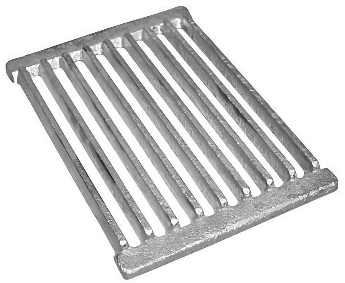 Изображение товара Колосниковая решетка Лето 350x200 мм из чугуна для каминов и печей