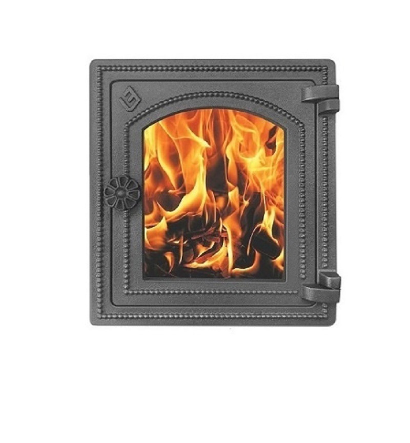 Изображение товара Дверка Везувий печная ДТ-4С антрацит 100x290x320мм