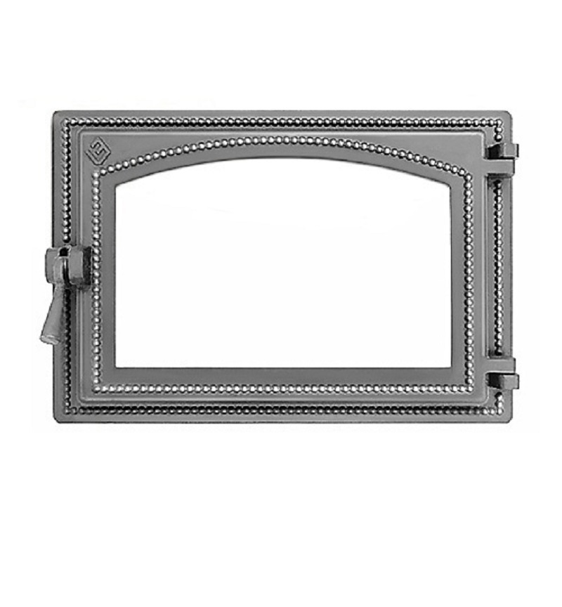 Изображение товара Дверка каминная Везувий 230 некрашеная без стекла 100х347х496мм