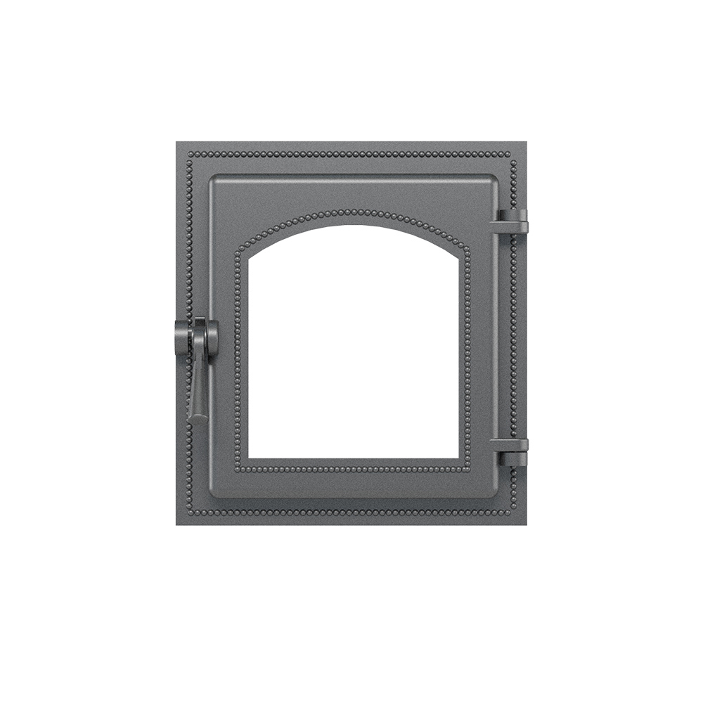 Изображение товара Каминная дверка Везувий 270 без стекла некрашеная герметичная 50x320x350мм