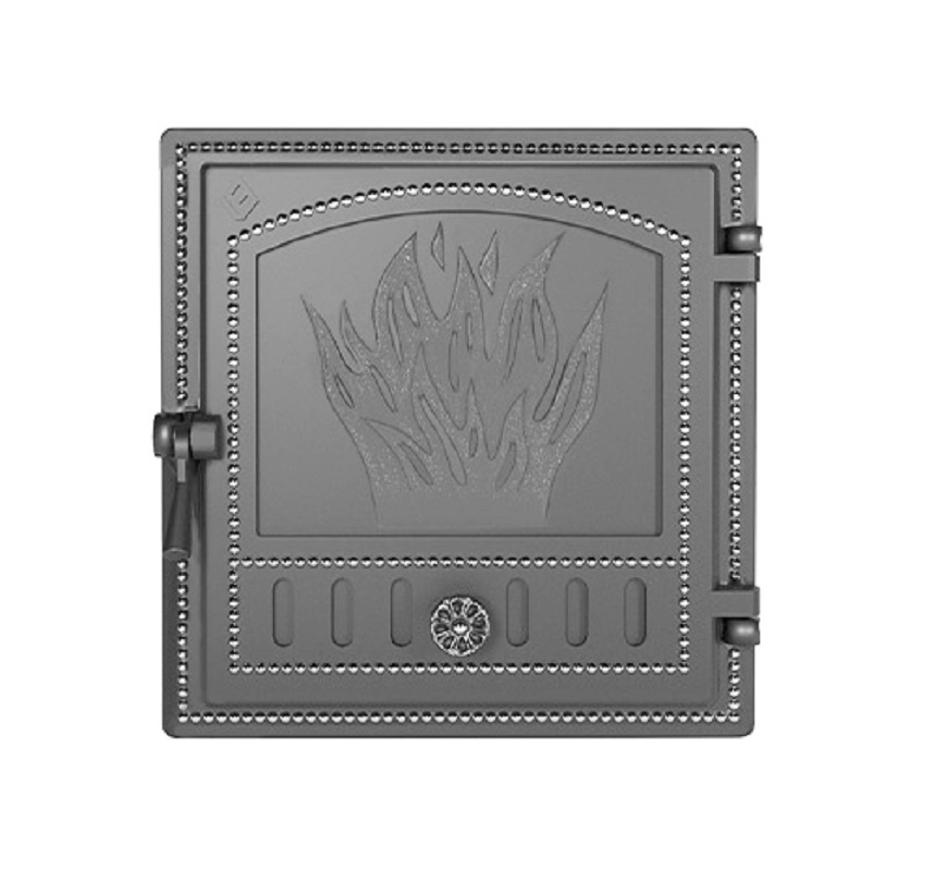 Изображение товара Дверка каминная Везувий 281 герметичная из чугуна 100x415x425мм