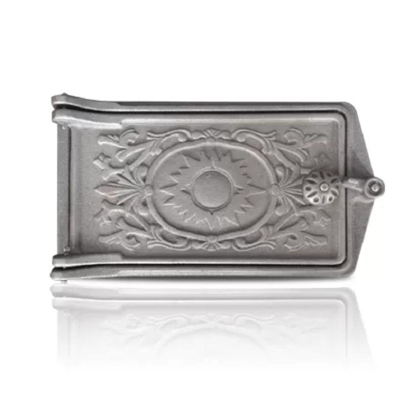 Изображение товара Дверка поддувальная ДП-2 Р из чугуна 50x140x250 мм для печей