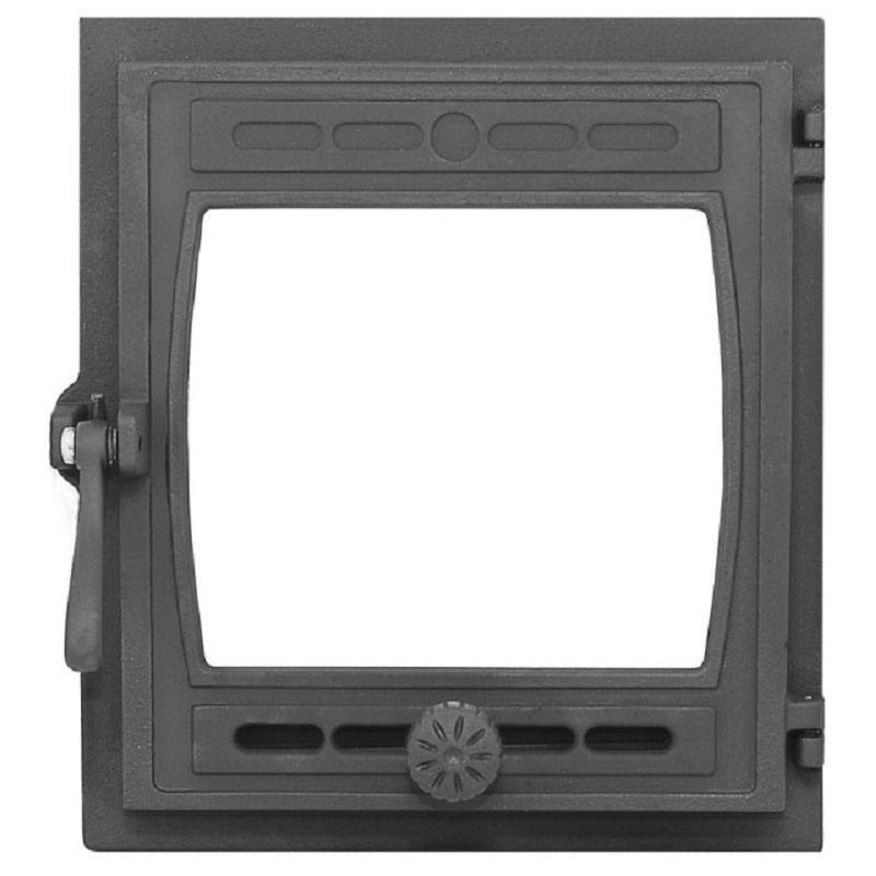 Изображение товара Дверка ДТГ-8С Р Кижи топочная герметичная крашеная 130x370x340мм