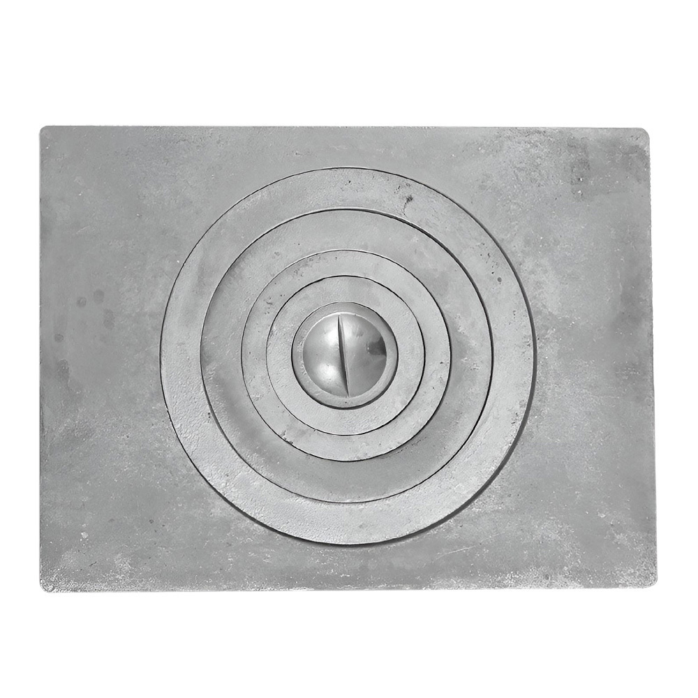 Изображение товара Плита 1-конфорочная П1-5 Б под казан из чугуна 705x530 мм