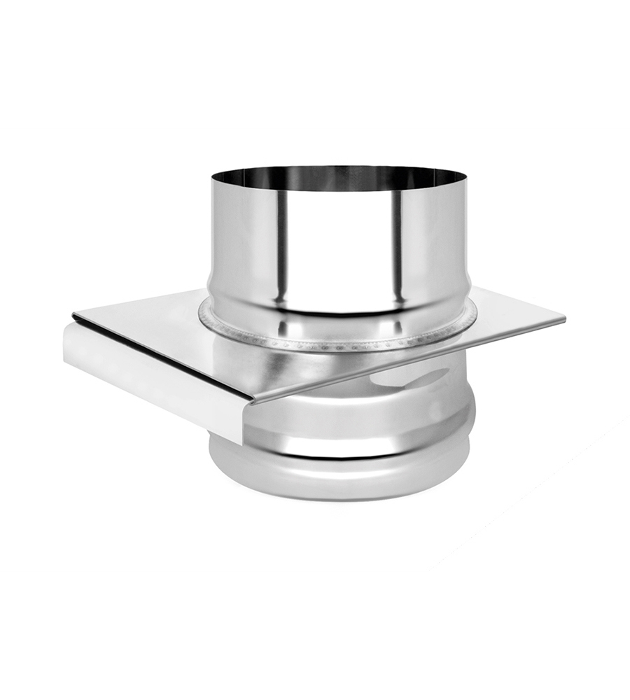 Изображение товара Шибер задвижной Везувий ⌀150мм из нержавеющей стали AISI 430