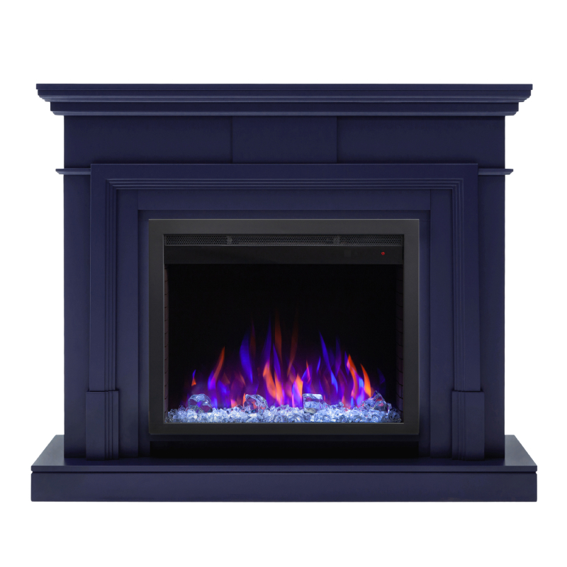 Изображение товара Каминокомплект Realflame Marco 25.5 NB-P015 с очагом Saphir 25.5 1500Вт индиго