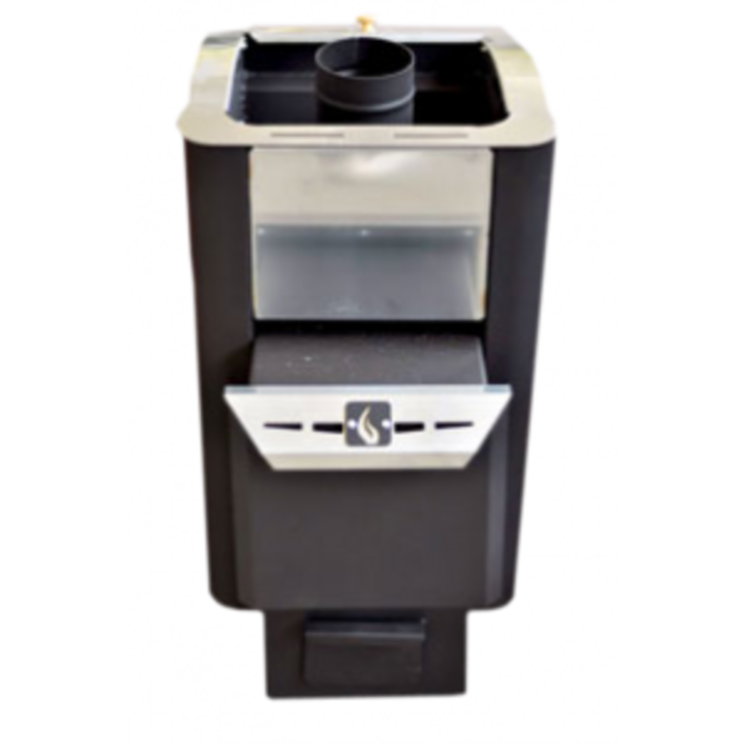 Изображение товара Печь банная дровяная Термофор Б Антрацит 12кВт 10м³