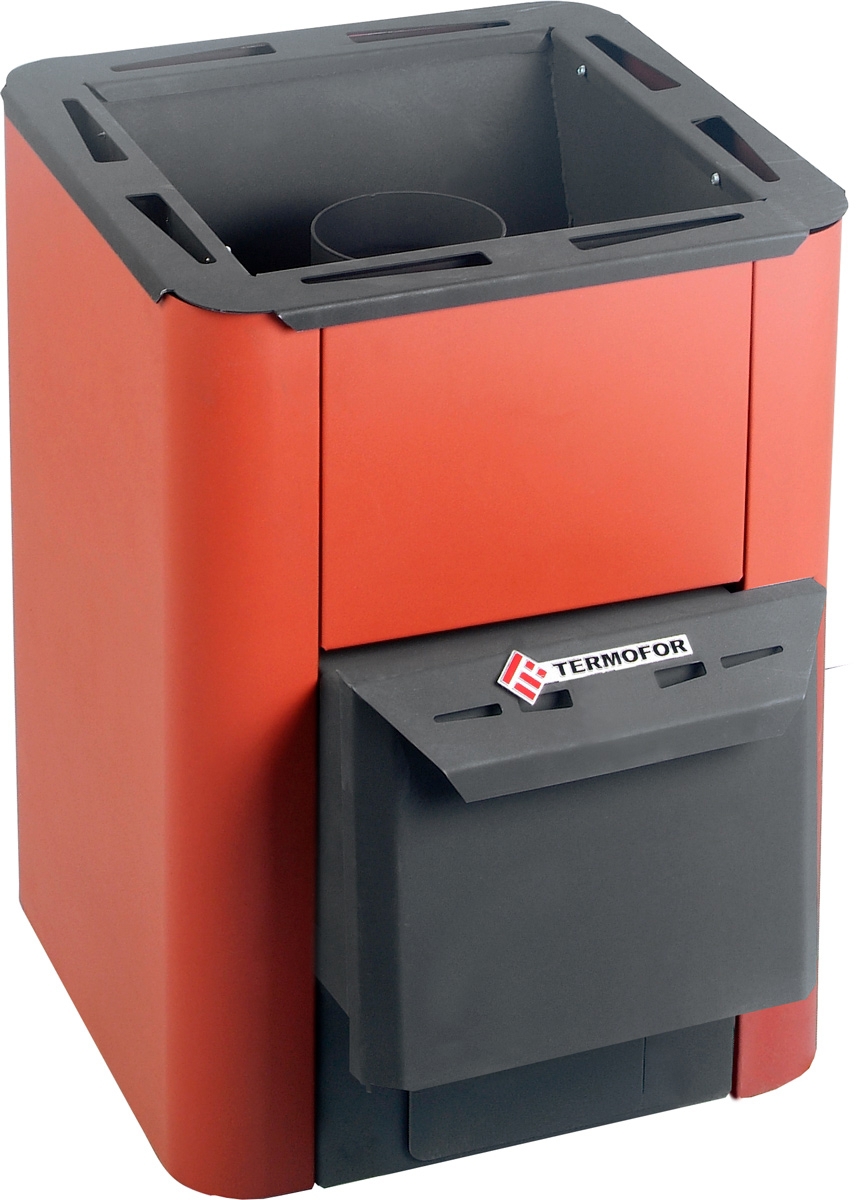 Изображение товара Печь банная дровяная Термофор Колибри 8м³ терракота для бани