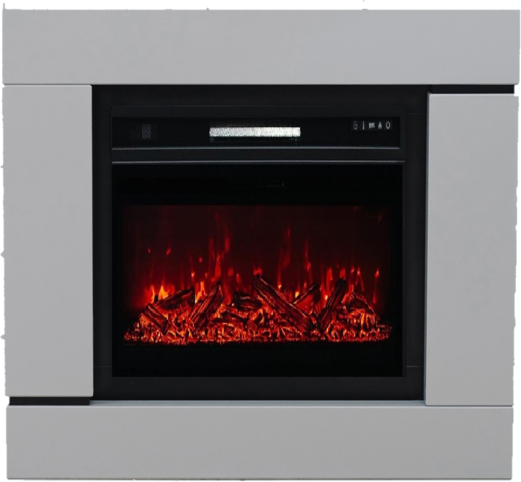 Изображение товара Электрокаминокомплект Elekam Lazio с очагом Pulsar 23 графит 1800Вт