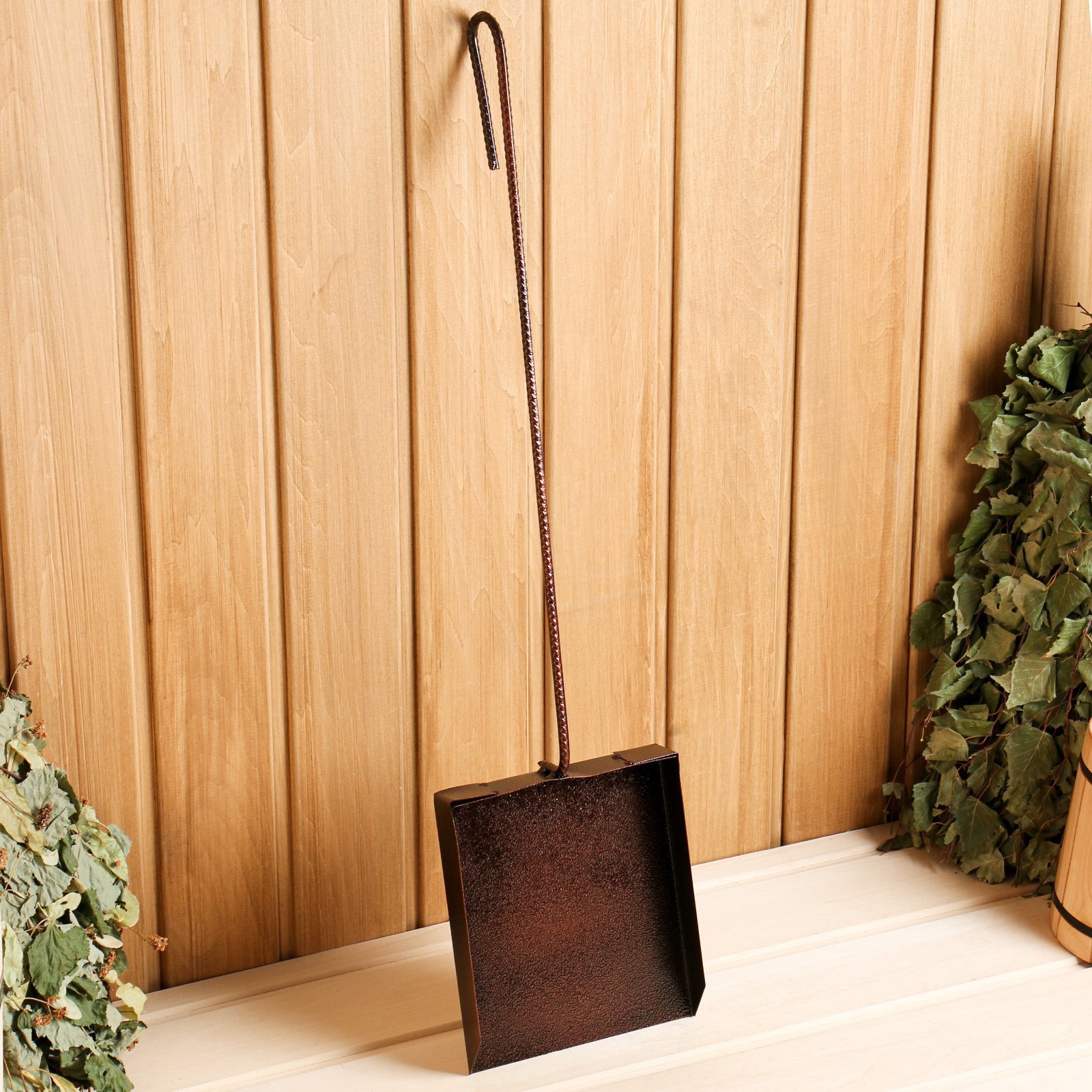 Изображение товара Совок для золы Сималенд 180x150x650мм