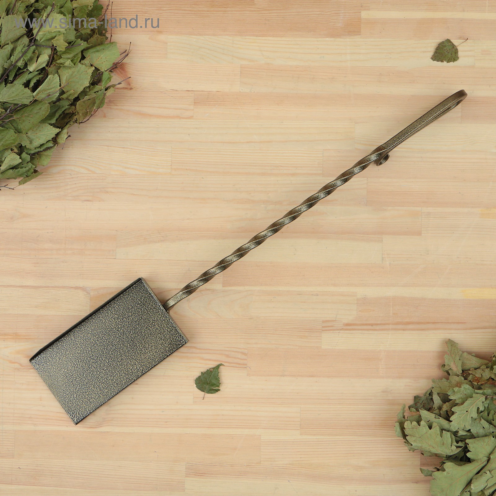 Изображение товара Совок Сималенд с кованой ручкой для ухода за камином