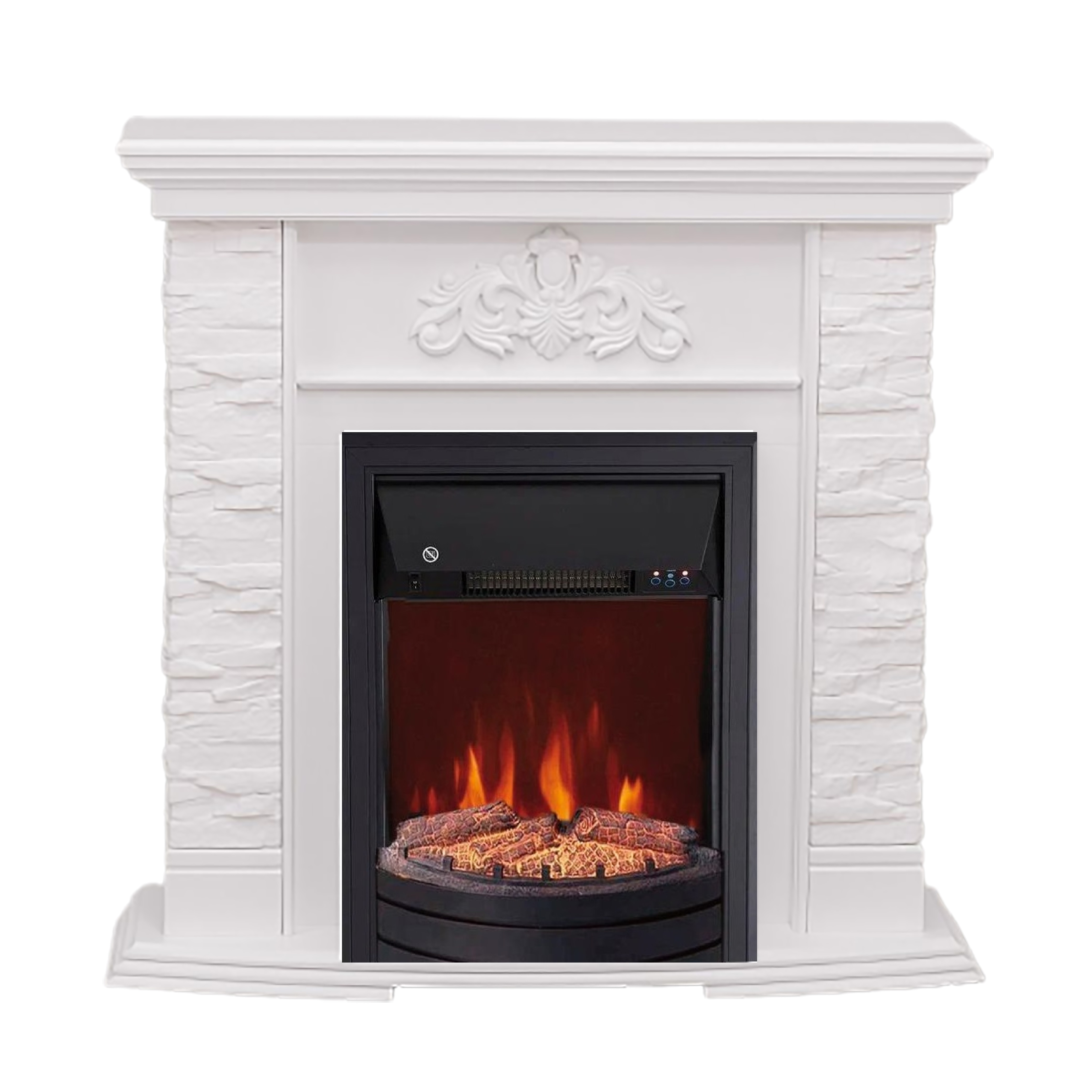 Изображение товара Каминокомплект Elekam Marseille с очагом Spark F2020G1 1800Вт белый