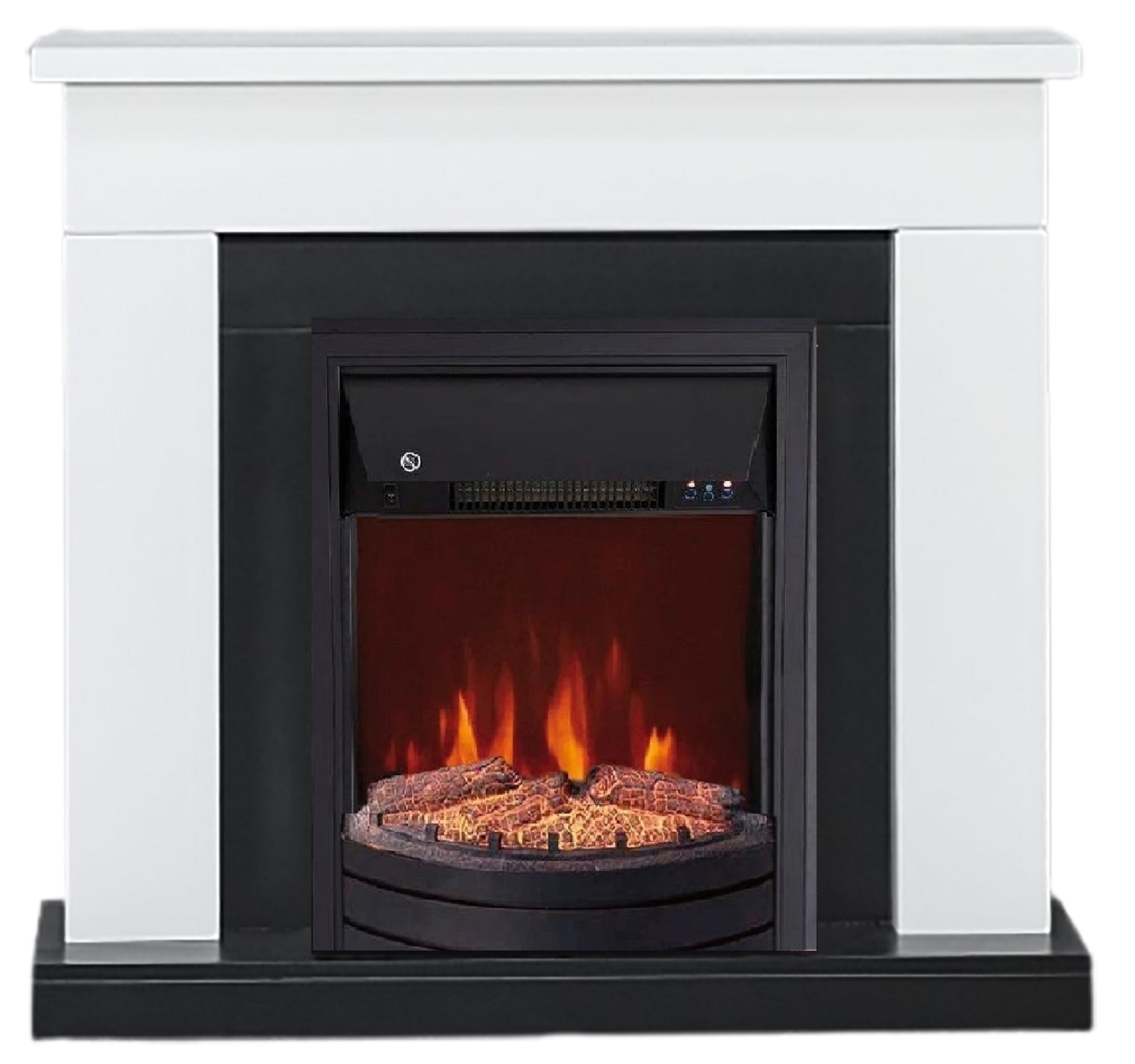 Изображение товара Электрокаминокомплект Elekam Bolton с очагом Spark F2020G1 1800Вт белый