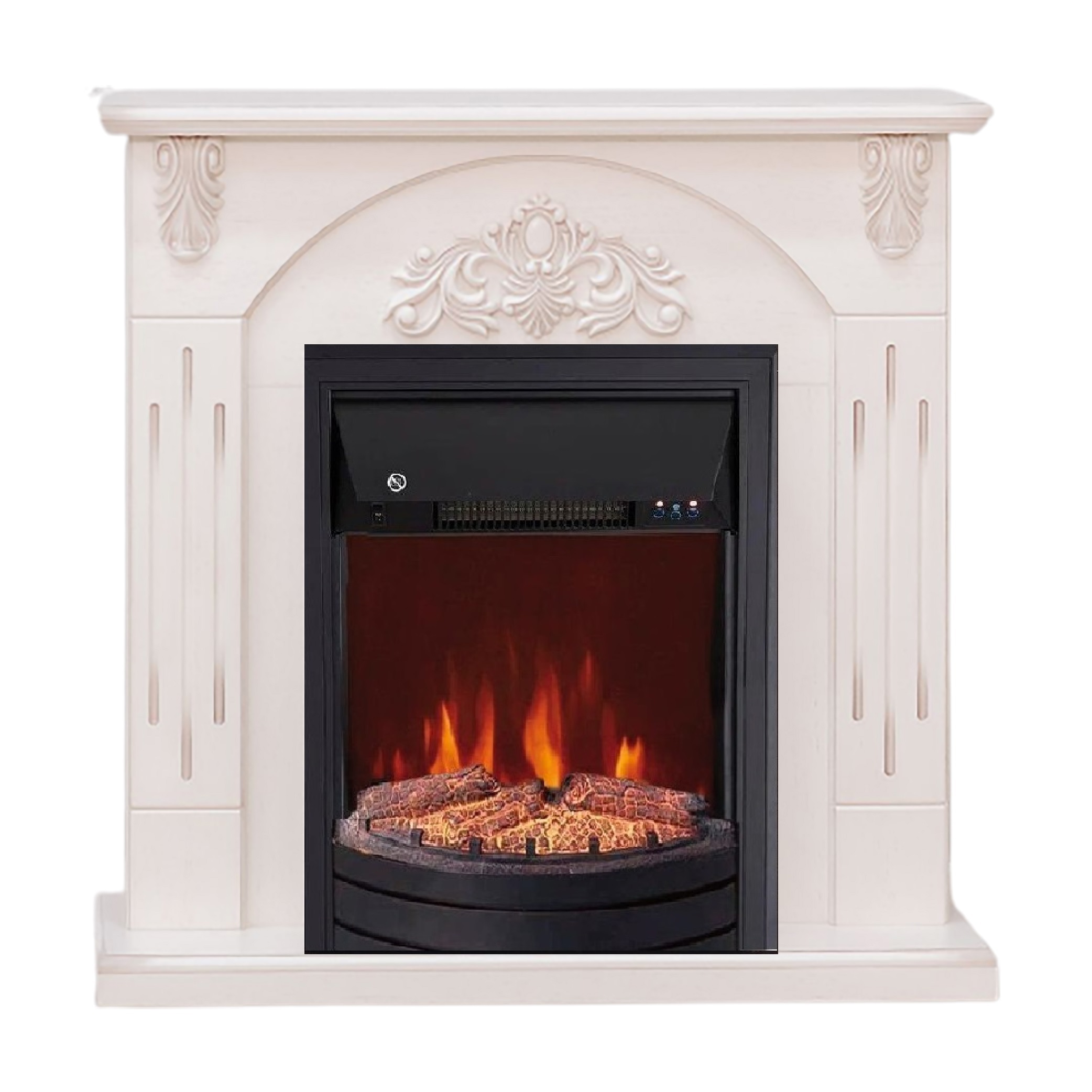 Изображение товара Электрокаминокомплект Elekam Picanto с очагом Spark F2020G1 1800Вт бежевый классический стиль