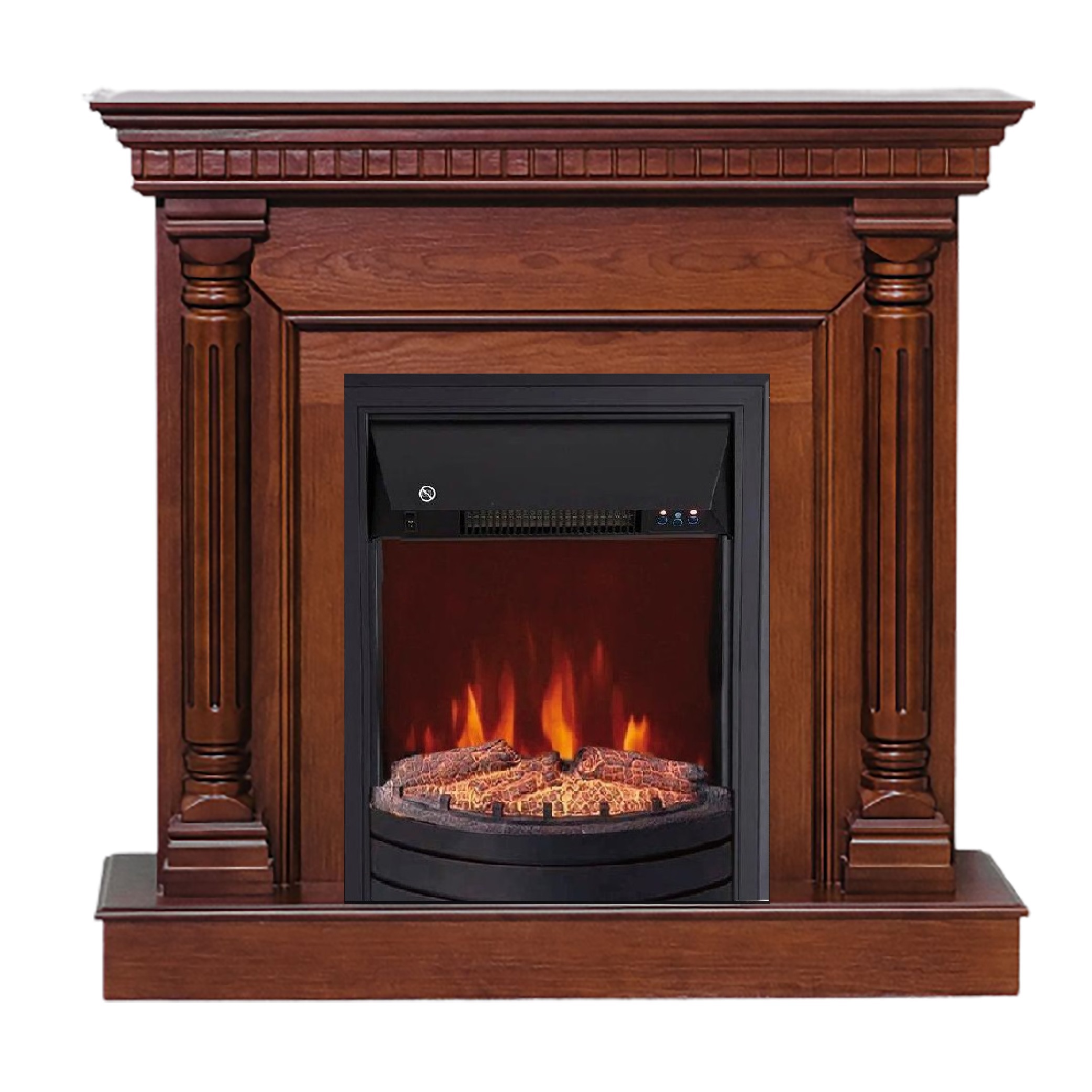Изображение товара Каминокомплект Elekam Sicilia с очагом Spark F2020G1 1800Вт каштан
