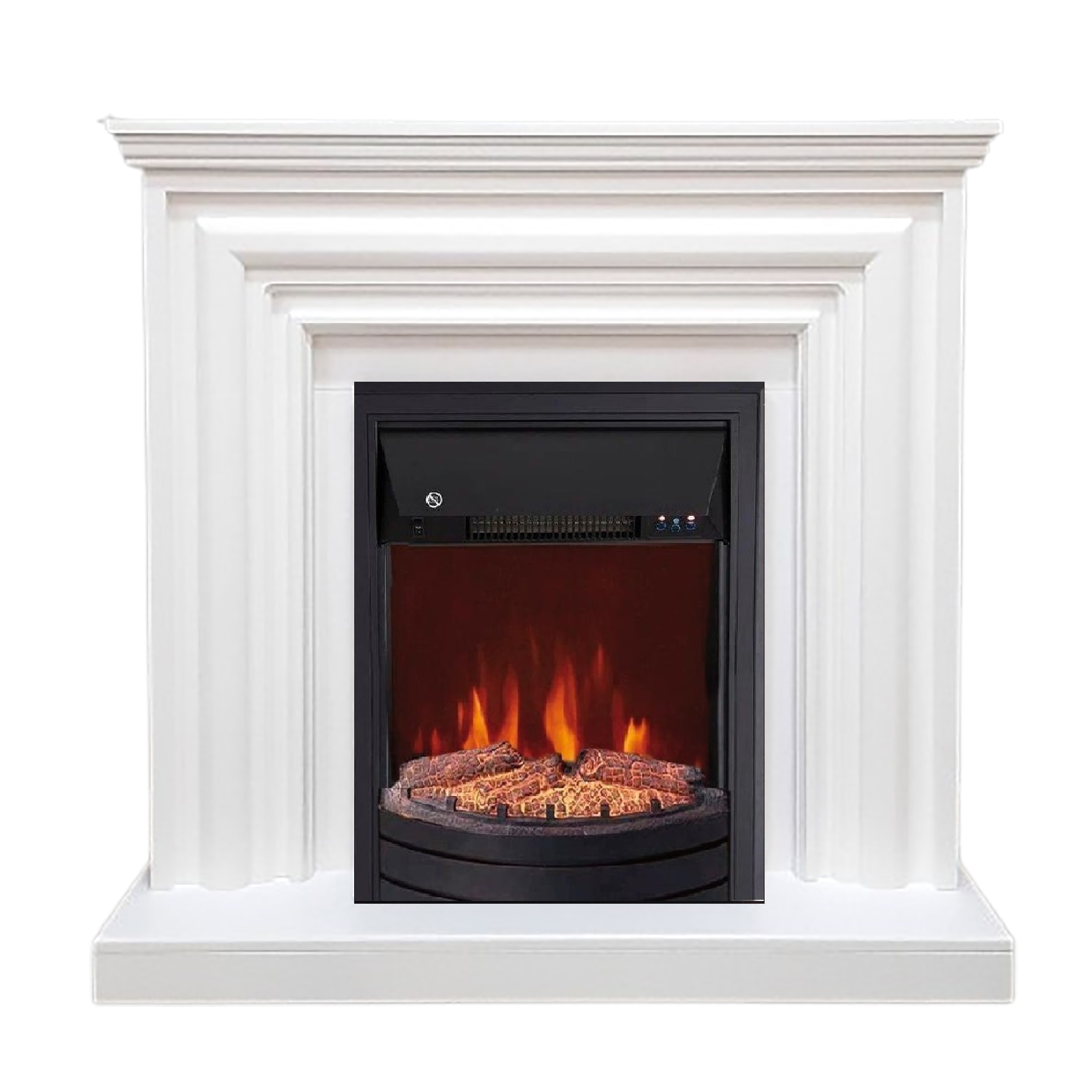 Изображение товара Электрокамин комплект Elekam Vakanda с очагом Spark F2020G1 1800Вт белый