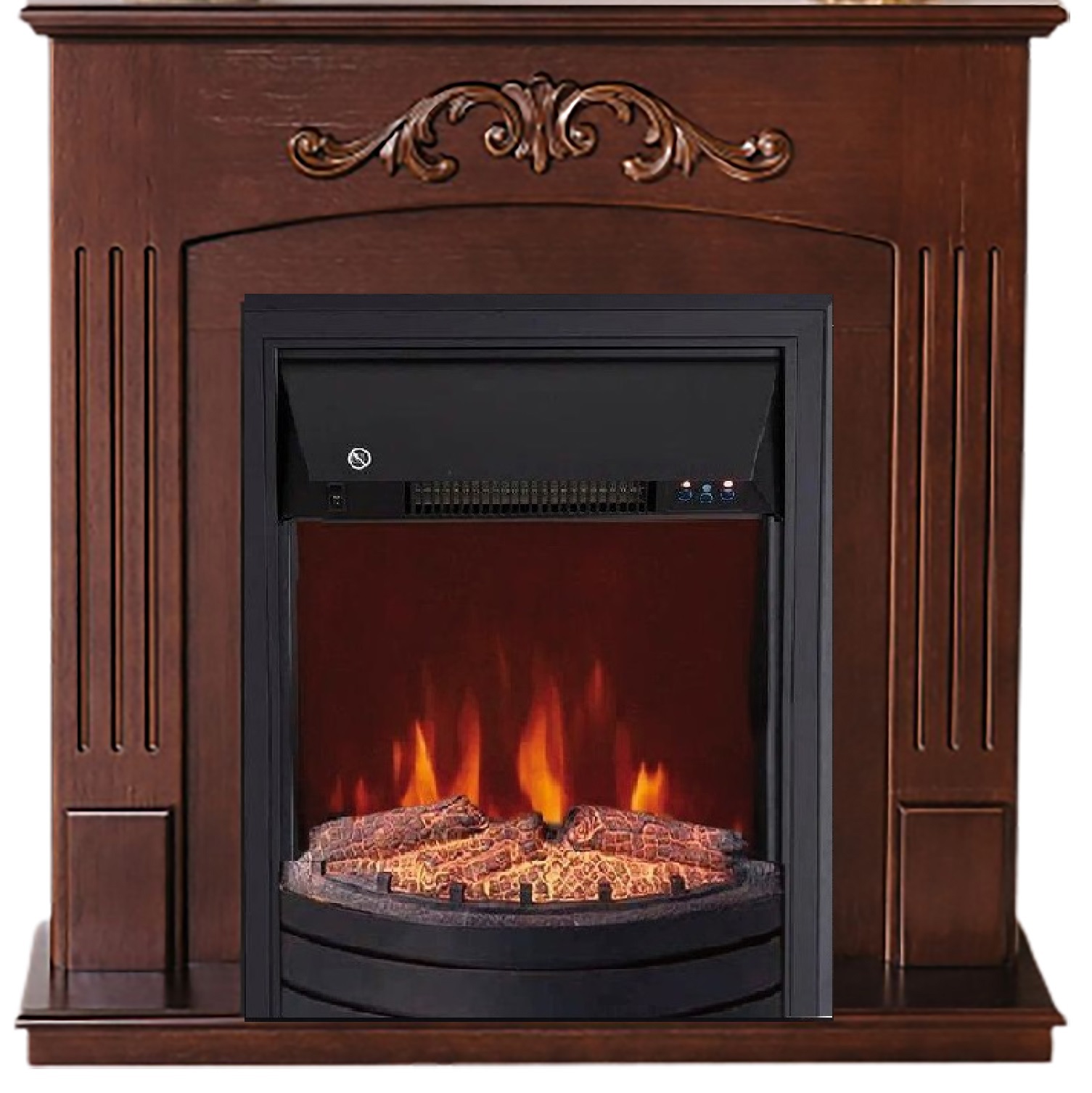 Изображение товара Каминокомплект Elekam Sofia с очагом Spark F2020G1 1800Вт каштан