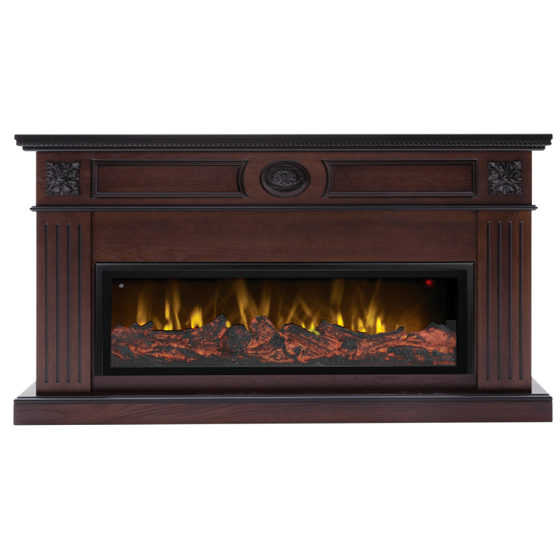 Изображение товара Каминокомплект Realflame Siena 42 AO с очагом Beverly 750Вт темный орех