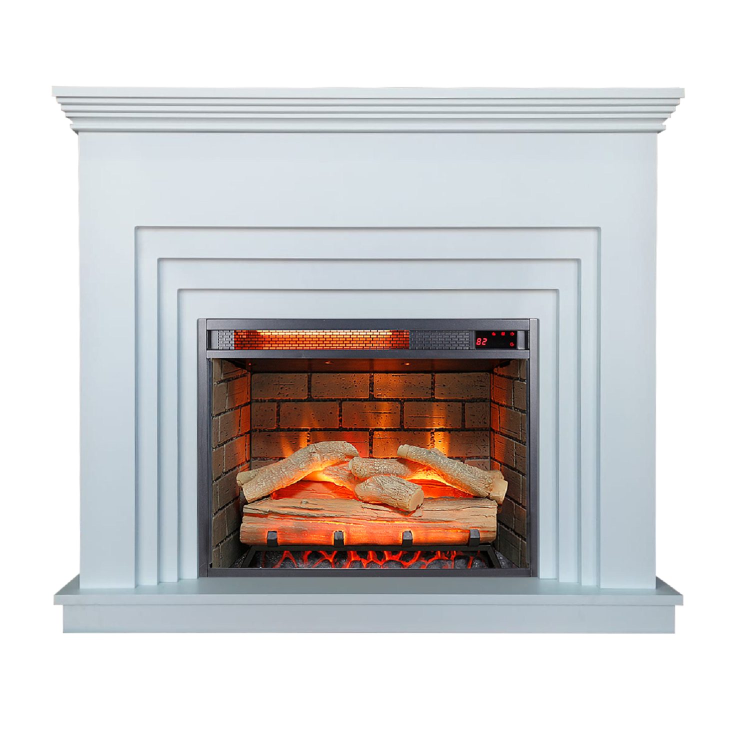 Изображение товара Каминокомплект Inter flame Бейкер с очагом Foton if-ef13-23 LED 1700Вт