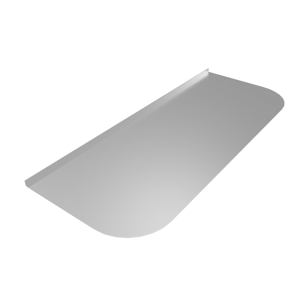 Изображение товара Притопочный лист Везувий стальной 1000x400x0.5мм