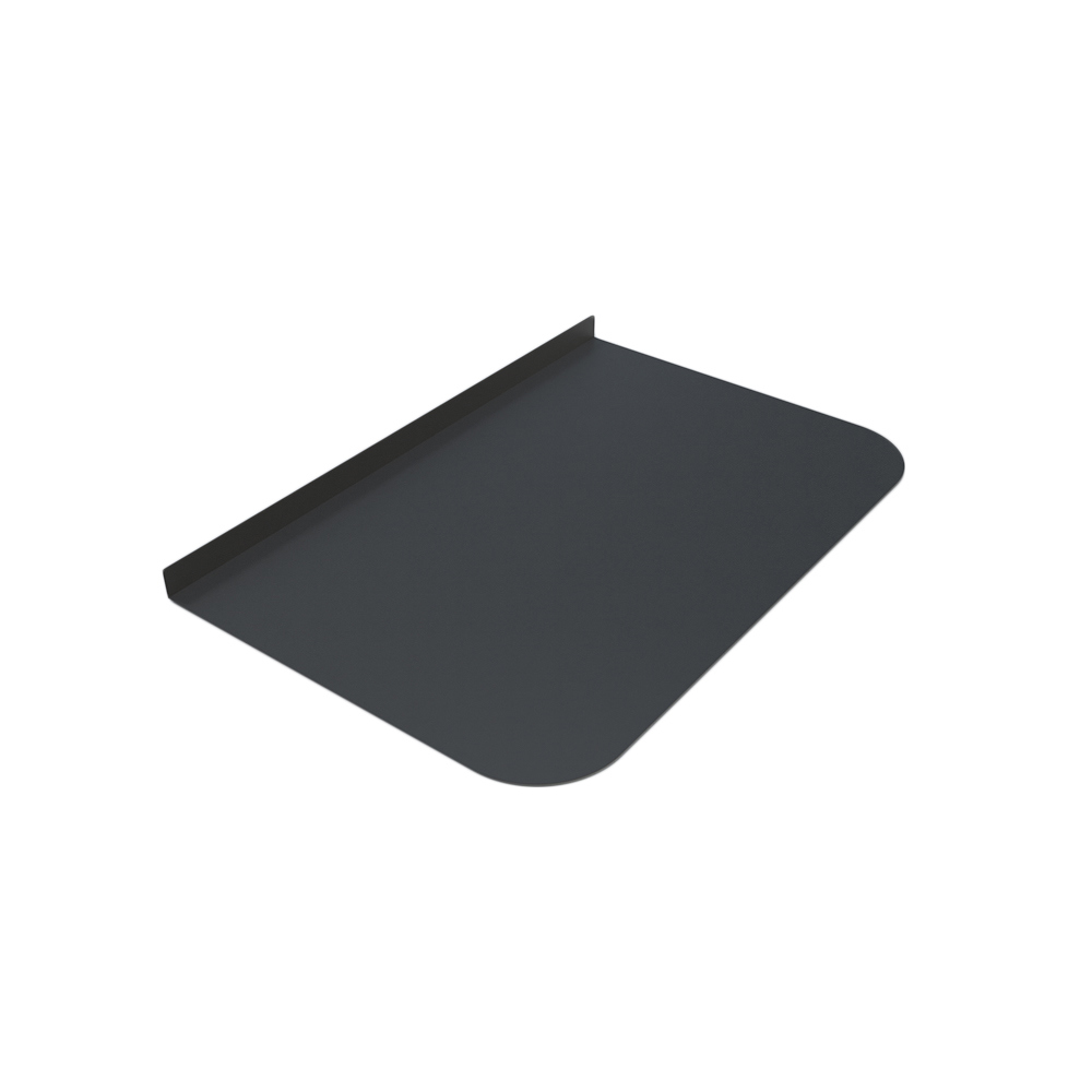 Изображение товара Притопочный лист Везувий R75 стальной 600x400x0.5мм черный