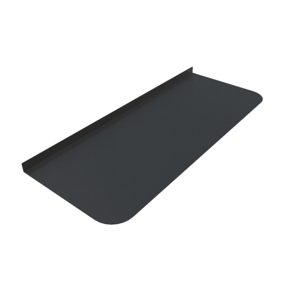 Изображение товара Притопочный лист Везувий R75 стальной черный 980x400x0.5мм для отопительных агрегатов Изображение товара Притопочный лист Везувий R75 стальной черный 980x400x0.5мм для отопительных агрегатов