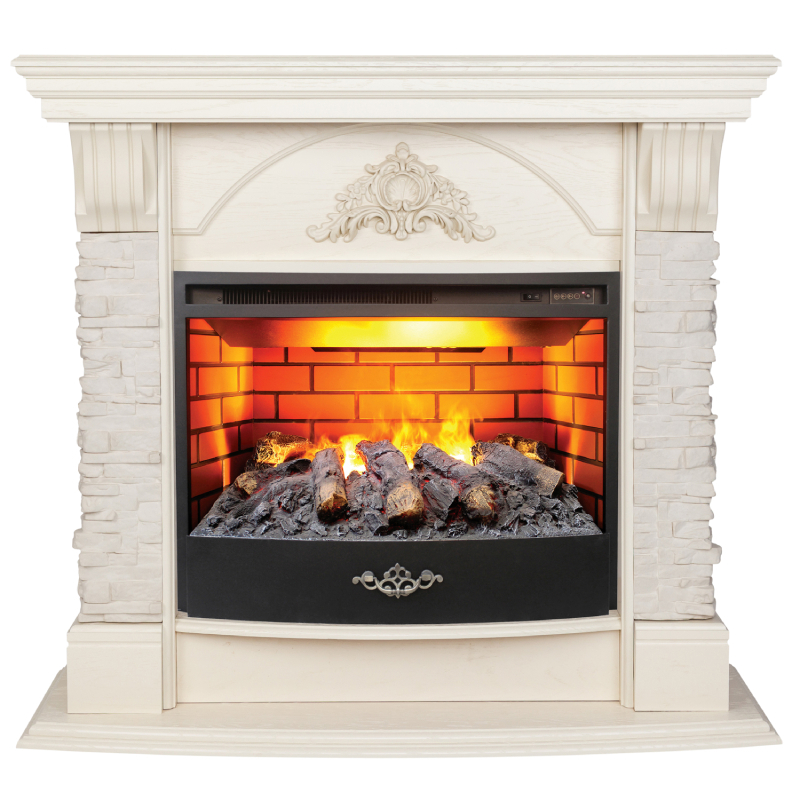 Изображение товара Электрокамин Каминокомплект Athena 25.5 WT с очагом Fiji 3D пламя и увлажнением