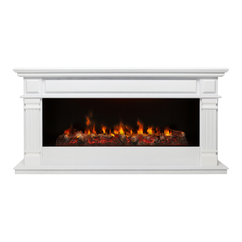 Изображение товара Каминокомплект Realflame Islandia Cst WT с очагом Cronus (CSSTS100) 250Вт дуб белый