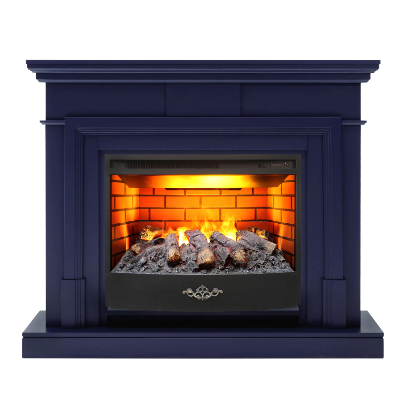 Изображение товара Каминокомплект Realflame Marco 26 Nb-P015 с очагом Fiji (FT255) 1700Вт индиго