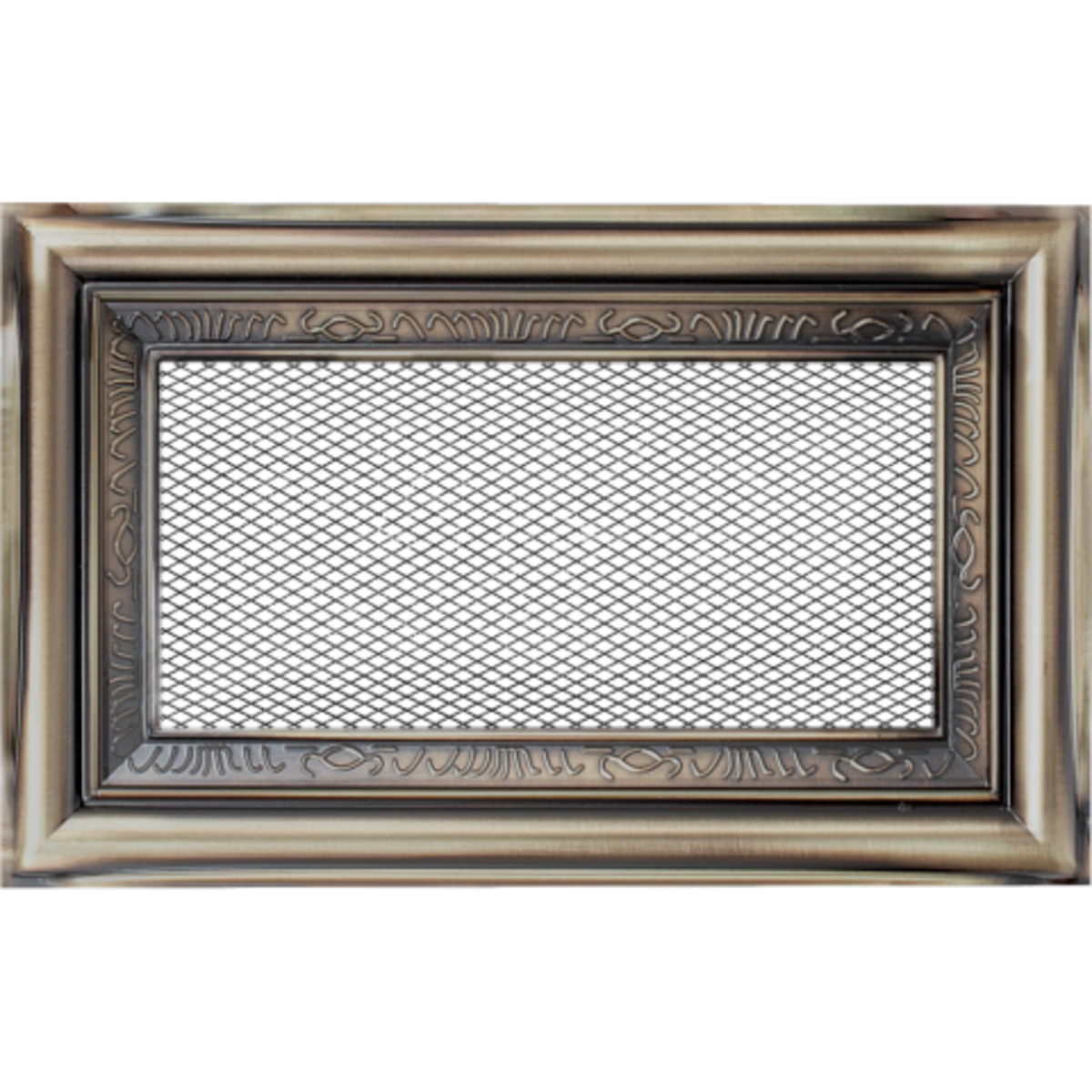 Изображение товара Решетка Kratki рустик 170x177x45 мм - вентиляционная и декоративная решетка из стали