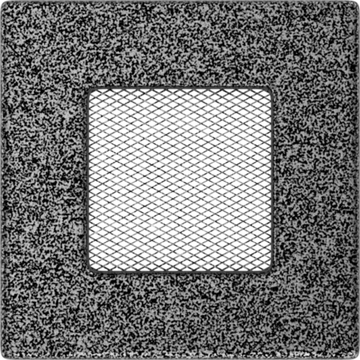 Изображение товара Решетка Kratki черный/серебро 110x106x45мм