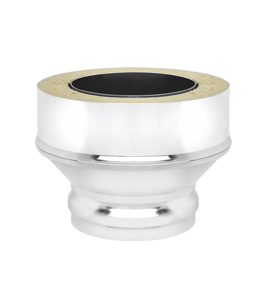 Изображение товара Старт-сэндвич Везувий ММ 120-200 мм из нержавеющей стали для дымохода