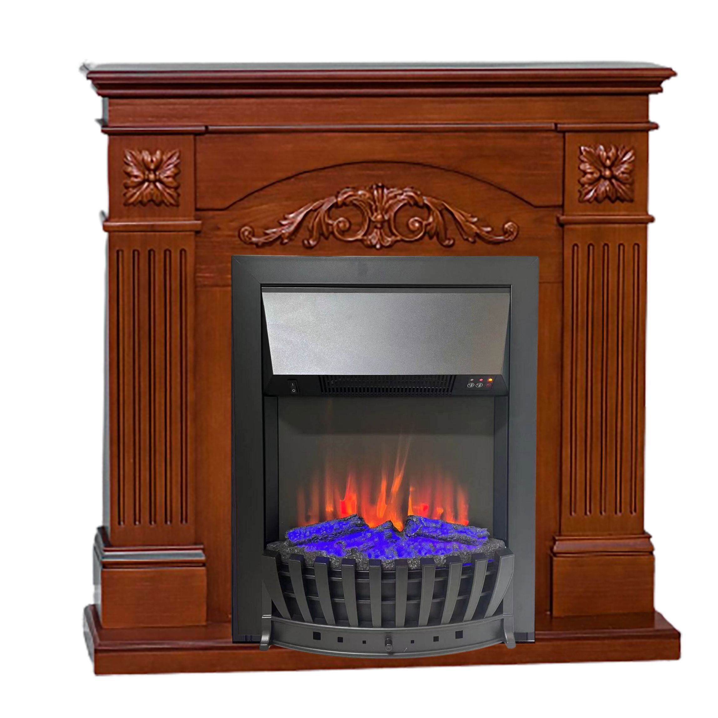 Изображение товара Каминокомплект Elekam Adajio с очагом Velar F2020G2 1500Вт каштан