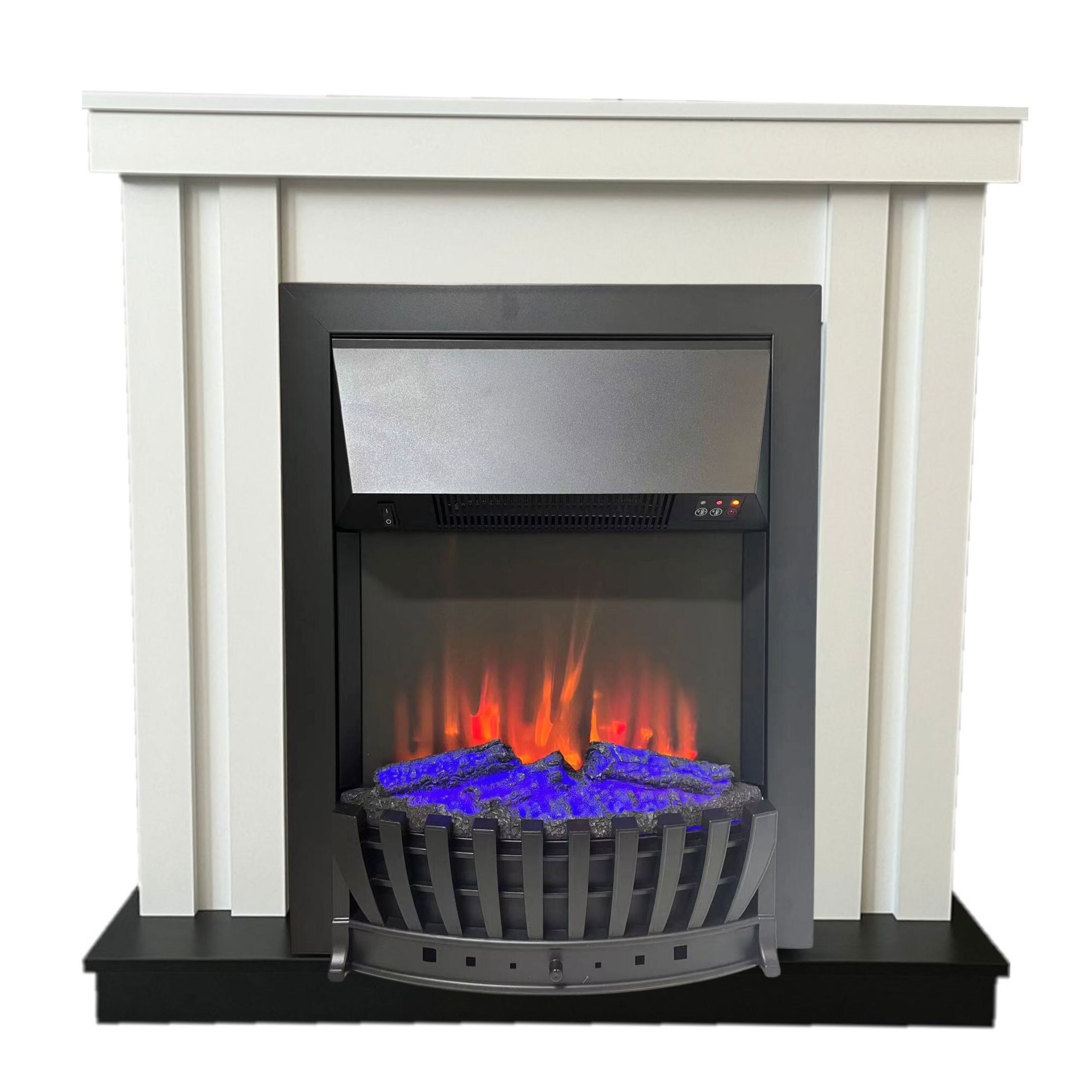 Изображение товара Каминокомплект Elekam City с очагом Velar F2020G2 1500Вт белый