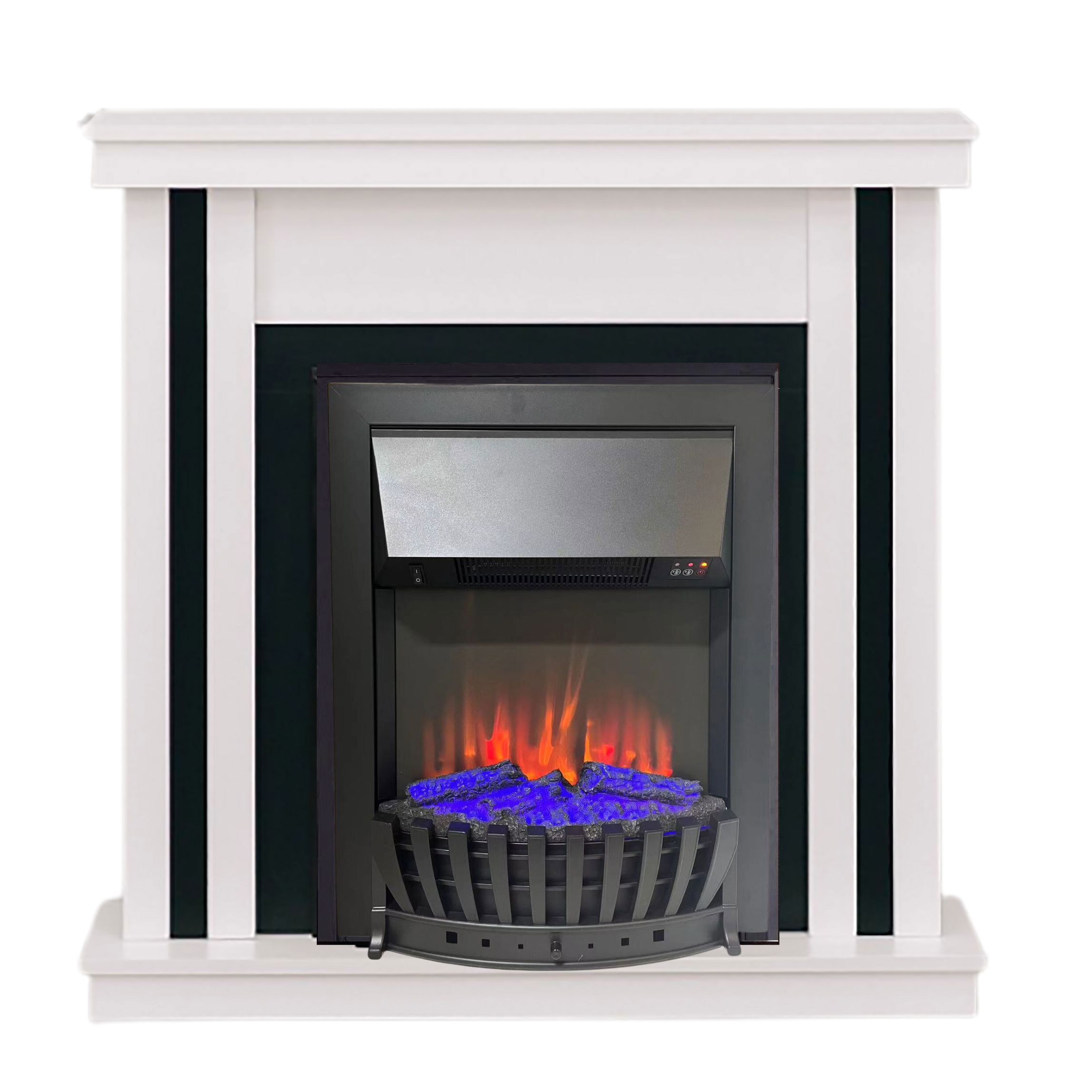 Изображение товара Электрокамин Elekam Neo с очагом Velar F2020G2 1500Вт белый