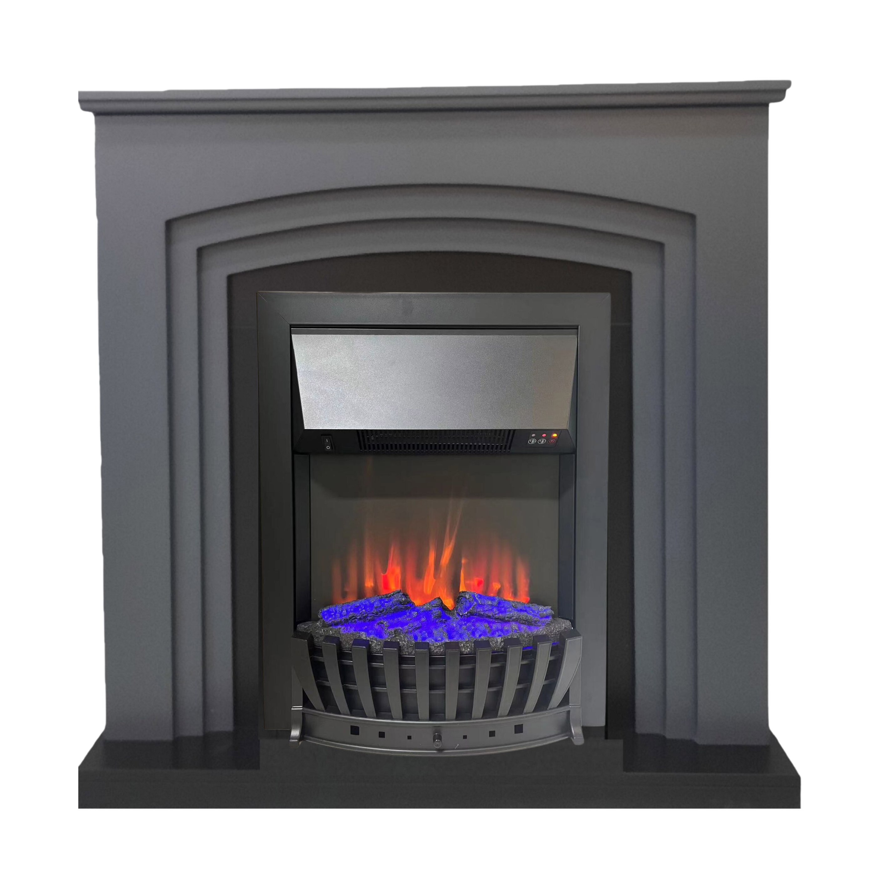 Изображение товара Каминокомплект Elekam Dylon с очагом Velar F2020G2 1500Вт графит