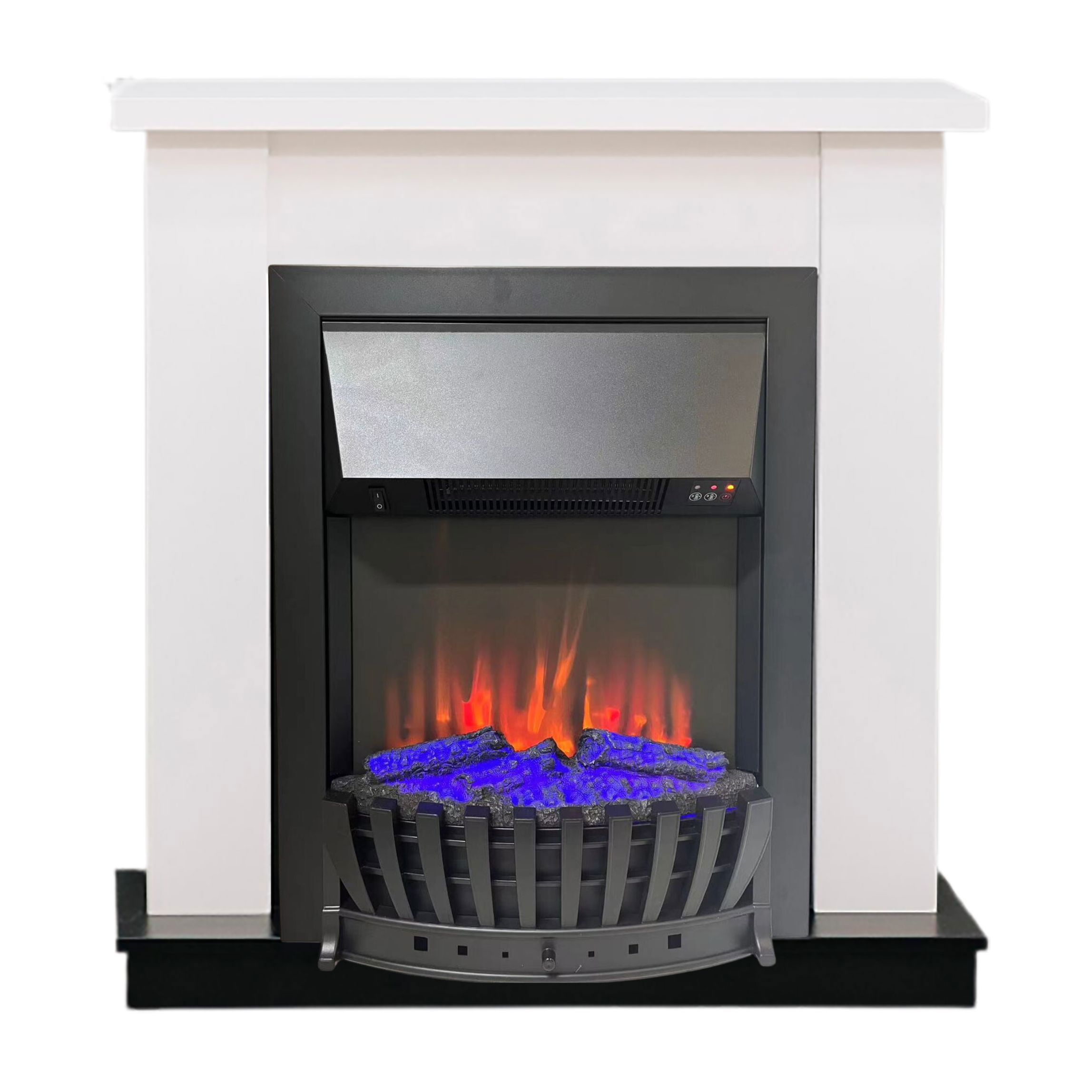 Изображение товара Каминокомплект Elekam Baltimore с очагом Velar F2020G2 1500Вт белый