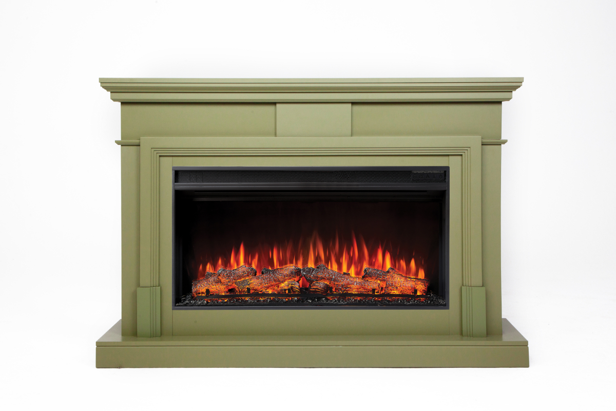 Изображение товара Каминокомплект Realflame Marco 36 GN-P014 с очагом Joker 36 1600Вт оливковый