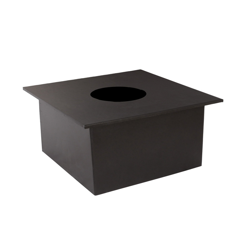 Изображение товара Потолочно-проходной узел Везувий Lava 450x450мм ⌀220мм черный