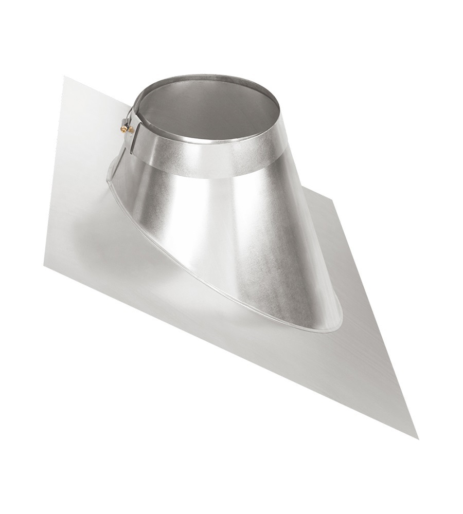 Изображение товара Кровельная проходка Везувий нержавеющая сталь 300 мм для дымохода