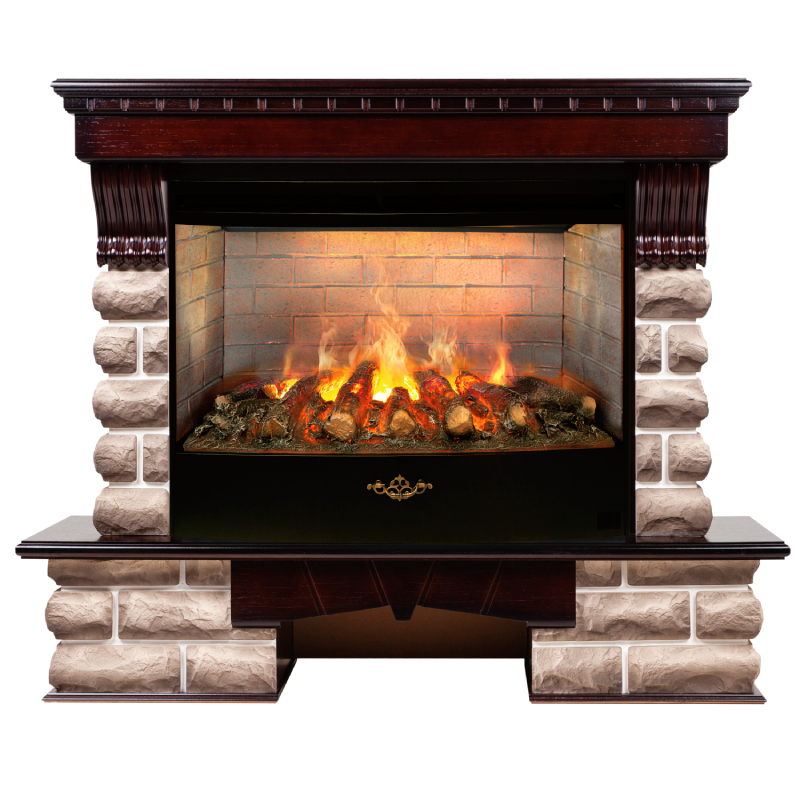 Изображение товара Каминокомплект Realflame Kansas 33 AO с очагом Fiji (1750Вт)