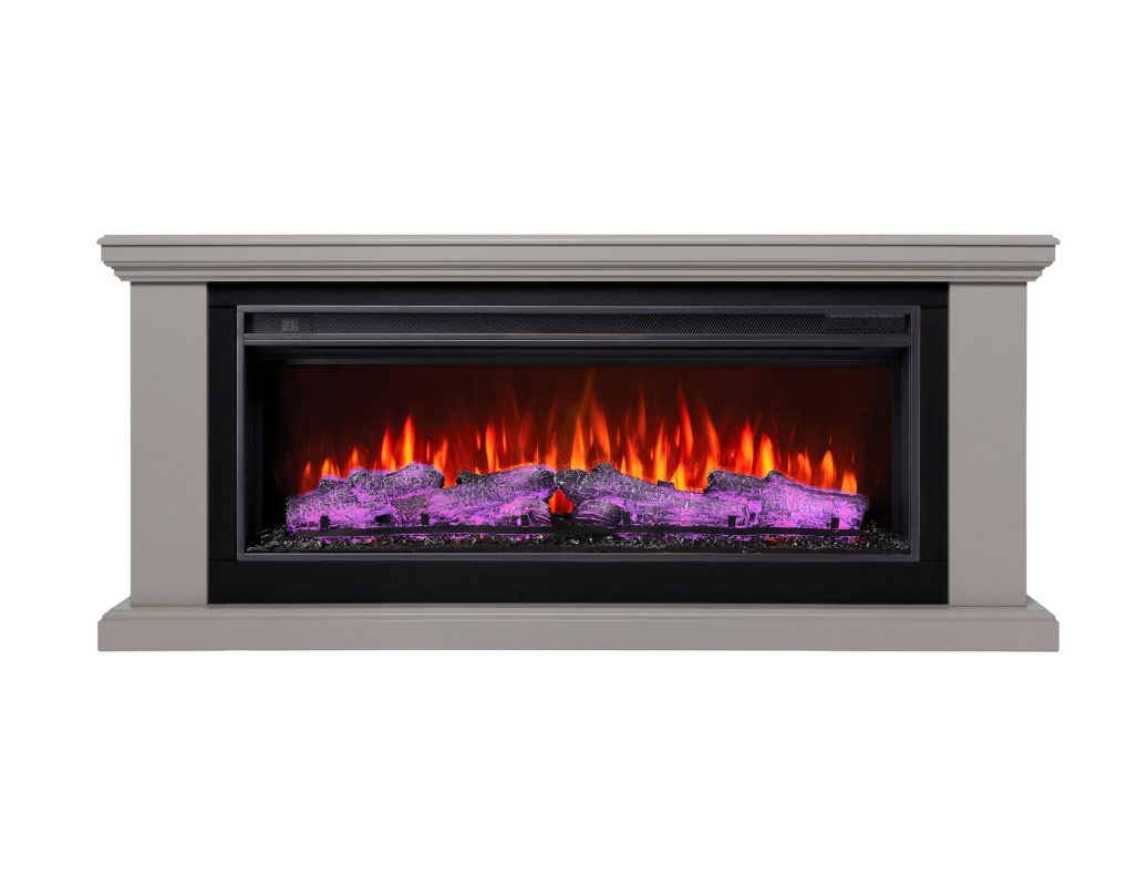 Изображение товара Каминокомплект Realflame Melissa J45 WT-BG-P616 с очагом Joker-SR 45 1500Вт кашемир