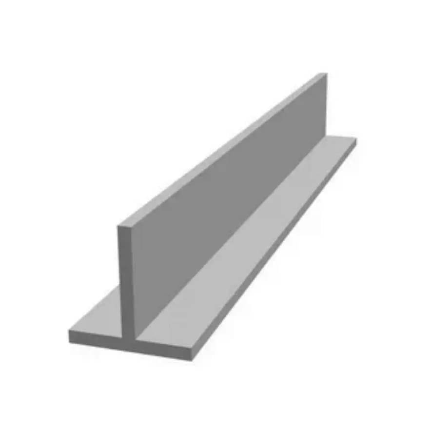 Изображение товара Тавр алюминиевый 70x50x2 мм длина 1000 мм (в пачке 6 шт)