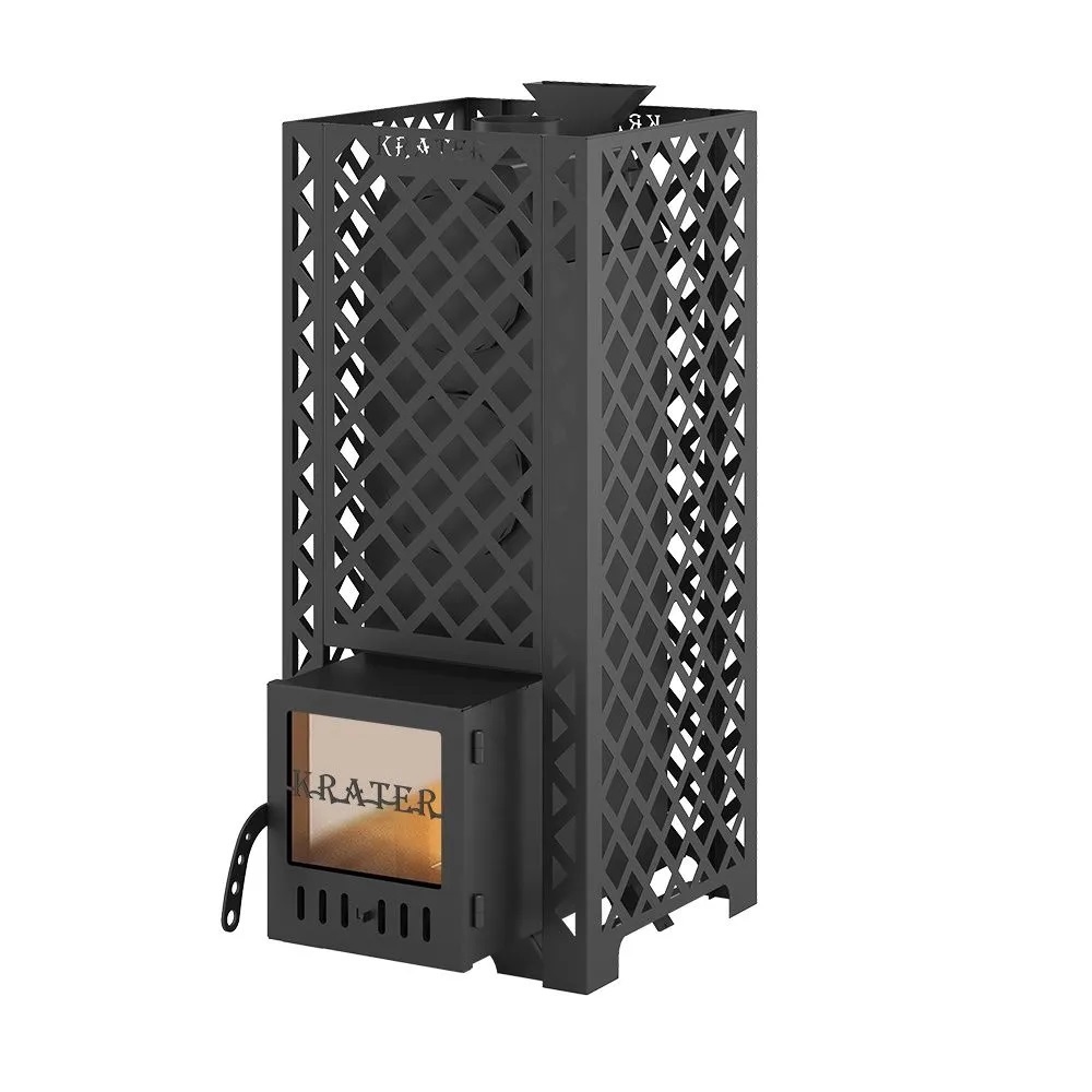 Изображение товара Печь банная дровяная Везувий Кратер 20с 22м³ для бани