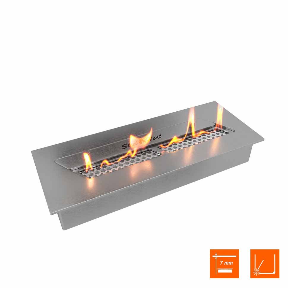 Изображение товара Топливный блок SteelHeat S-Line 340x1100x650мм для каминов и обогревателей