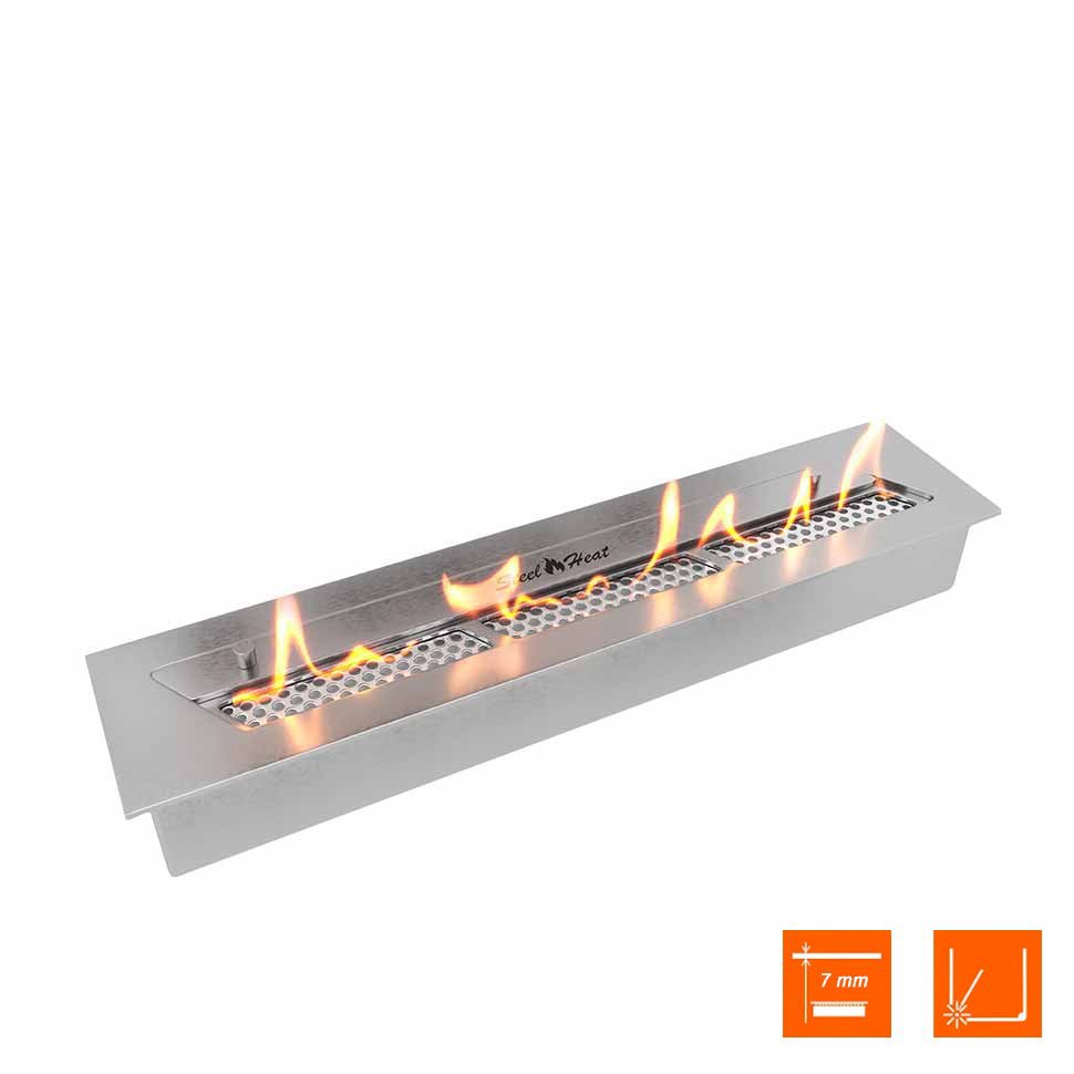 Изображение товара Топливный блок SteelHeat S-Line 500x1100x650мм для биокамина