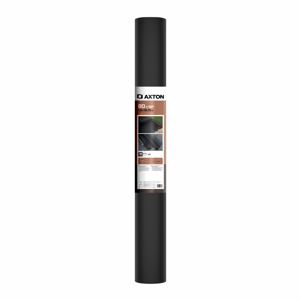 Изображение товара Геотекстиль Axton 1.6x18.75 м черный