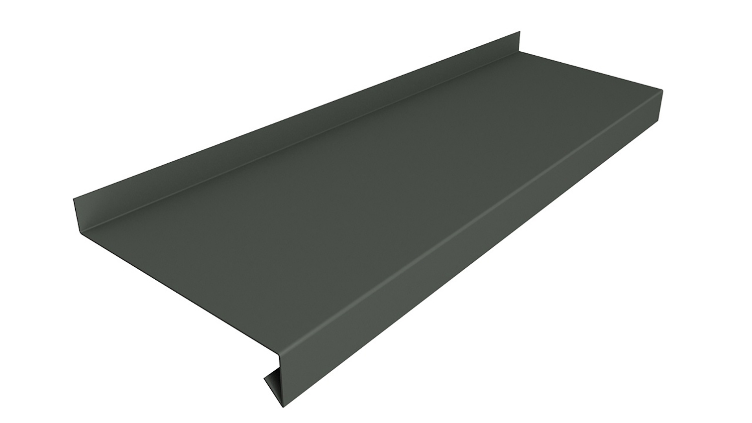Отлив оцинкованный Profbuild 2000x70мм серый ️ купить по цене 262.05 ...