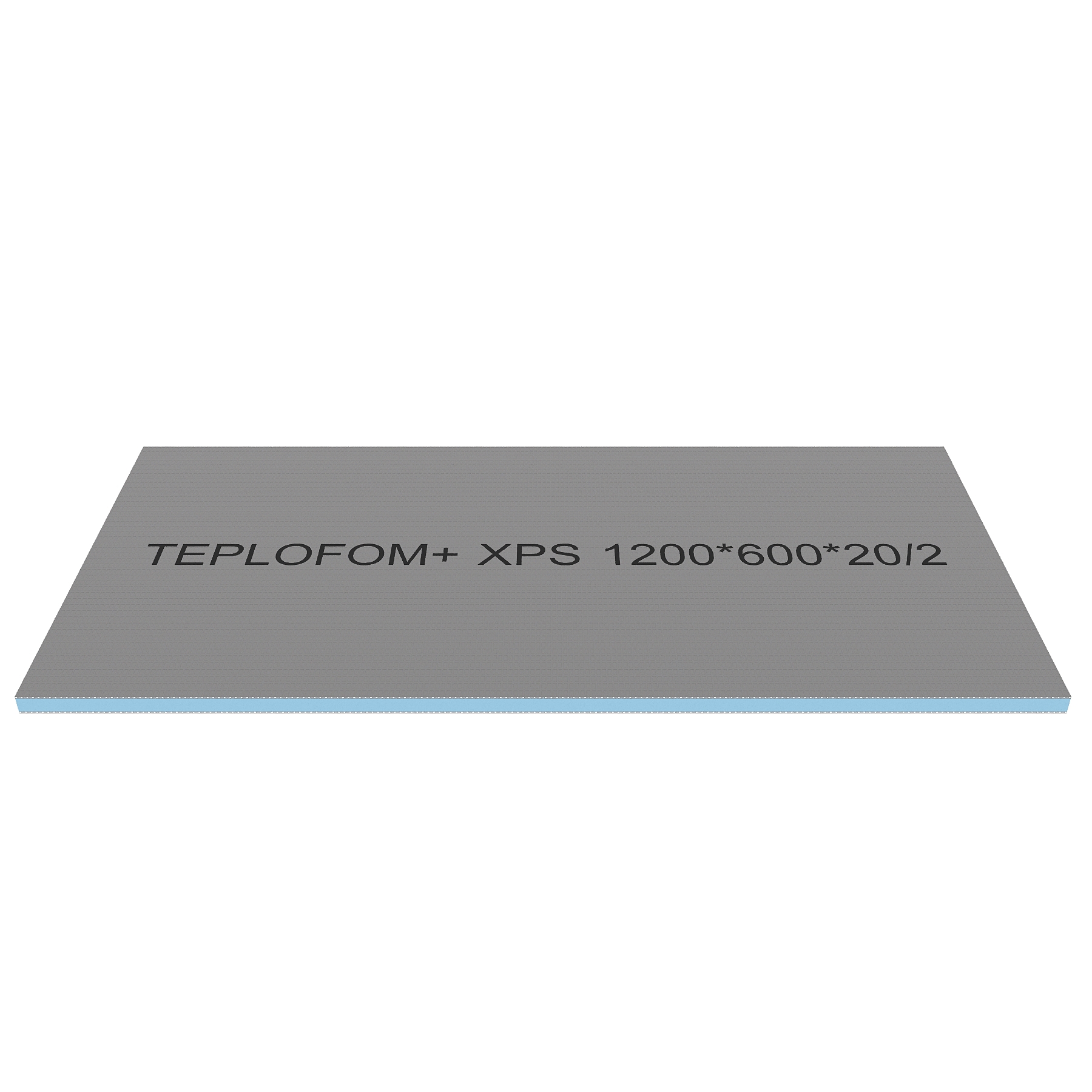 Изображение товара Конструкционная панель XPS Teplofom+ 1200x600x20мм 0.72м² двусторонний слой