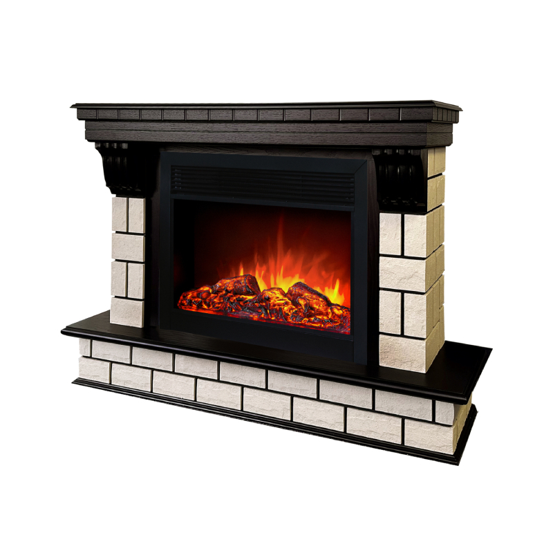 Изображение товара Каминокомплект Realflame Cristian 26 AO-287 с электроочагом Moonblaze Lux BL, античный дуб